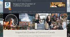 Desktop Screenshot of niagarafallschamber.com