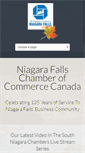 Mobile Screenshot of niagarafallschamber.com